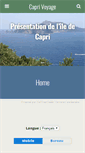 Mobile Screenshot of capri-voyage.net